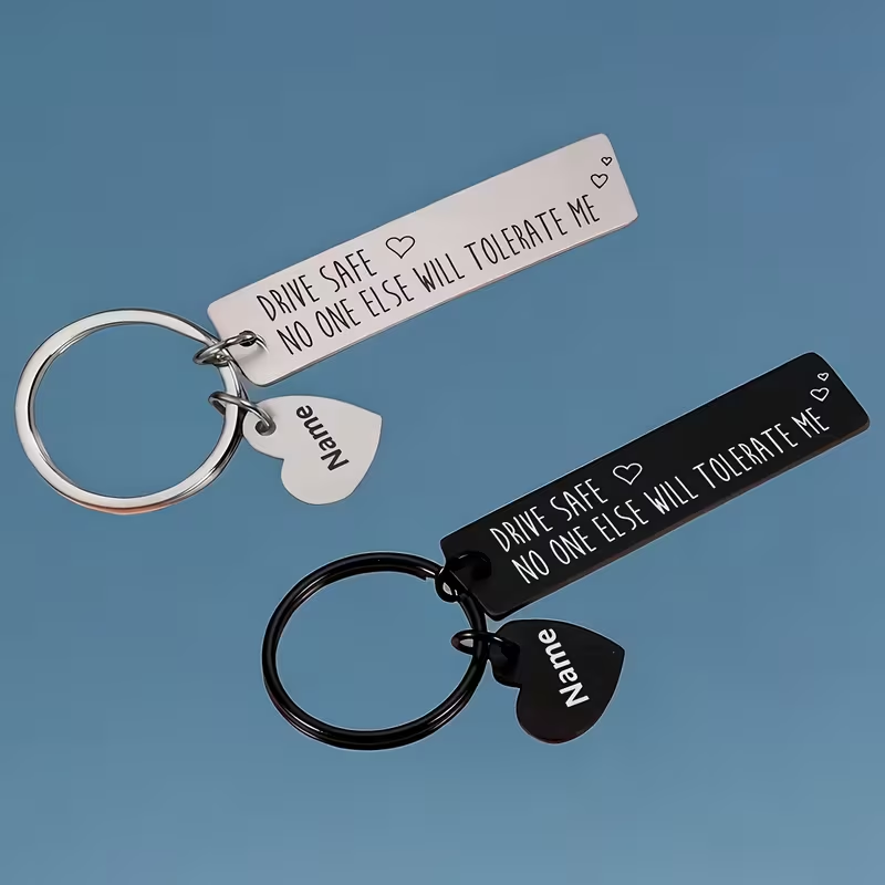 Initial Ring Custom - Customized Laser Engraved Name Letter Pendant