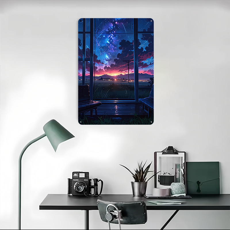 Anime Window View of Starry Ni - Custom Night Sky recension och pris