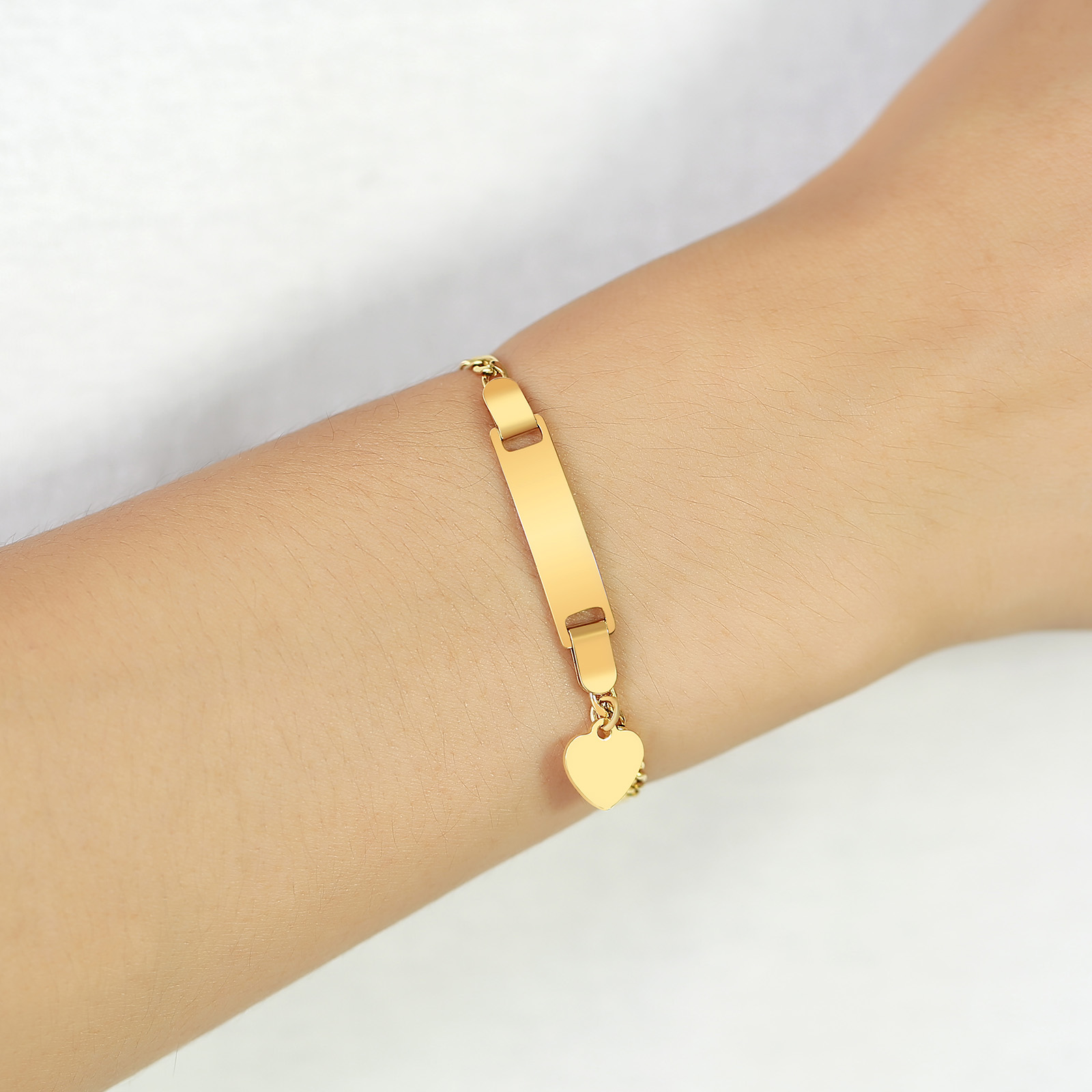 Vnox Customize Baby Name Brace - Coordinates Bracelet recension och pris